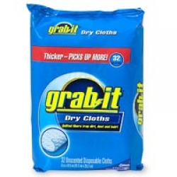 Pledge Grab-It Dry Cloths, Unscented