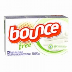 Bounce Fabric Sheets, Free
