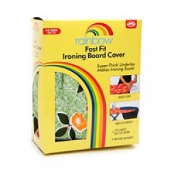 Rainbow Ironing Board Cover, Fast Fit
