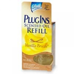 Glade Plug Ins Scented Oil Refill, Vanilla Breeze