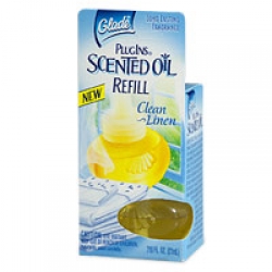 Glade Plug Ins Scented Oil Refill, Clean Linen