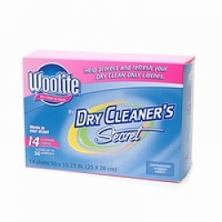 Dry Cleaner's Secret Woolite Dry Clean at Home, Quick & Easy Dry Cleaning Cloths