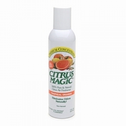 Citrus Magic Air Freshener Tropical Orange, Natural, Orange