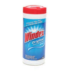 Windex Canister Wipes, Original