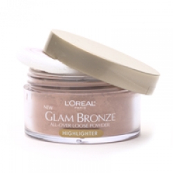 L'Oreal Glam Bronze All-Over Loose Powder Highlighter, Alluring Shimmer 944