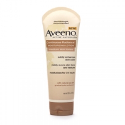 Aveeno Active Naturals Continuous Radiance Moisturizing Lotion, Medium Skin Tones
