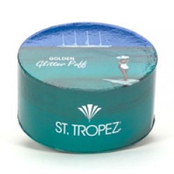 St. Tropez Golden Glitter Puff