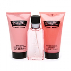 Lucky Brand Lucky You Gift Set with Eau de Toilette, Body Lotion & Bath Gel