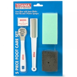 Titania Foot Care Set, 5-Piece