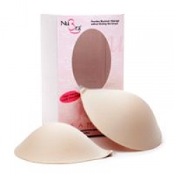 NuBra Seamless Super Light Adhesive Bra, Nude, Size C Cup