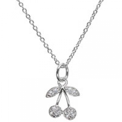 Emitations Lulu's CZ Cherry Necklace, 16