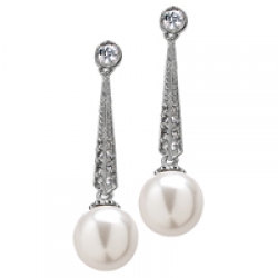 Emitations Puglia Faux Pearl Dangle Drop Earrings
