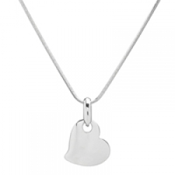 Emitations Daffiny's Silver Heart Necklace