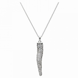 Emitations Aronne's CZ Horn Pendant