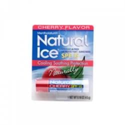 Natural Ice Medicated Lip Protectant/Sunscreen SPF 15, Cherry