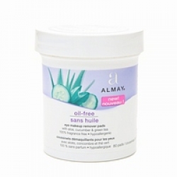 Almay Hypo-Allergenic Eye Makeup Remover Pads, Non Oily