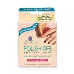 Polish-Off Nail Polish Remover Pads, Non-Acetone