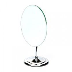 Danielle Oval Vanity Mirror with Curved Stem 1X