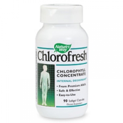 Nature's Way Chlorofresh Internal Deodorant, Softgel Capsules