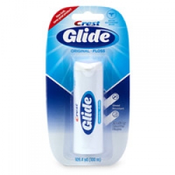 Crest Glide Dental Floss, Flip-Top Vial