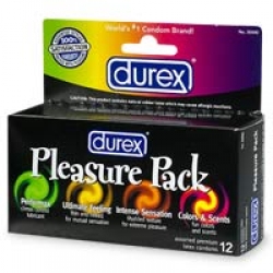 Durex Pleasure Pack, Assorted Styles